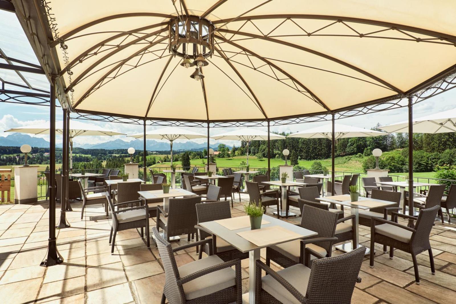 Hotel Auf Der Gsteig Gmbh Lechbruck Esterno foto